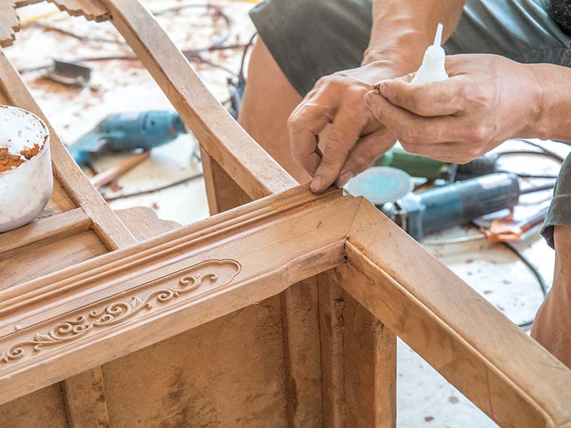 大埔旧家具翻新改色怎么做